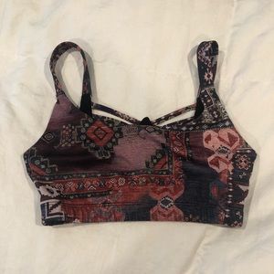 NWOT Onzie Sunray top